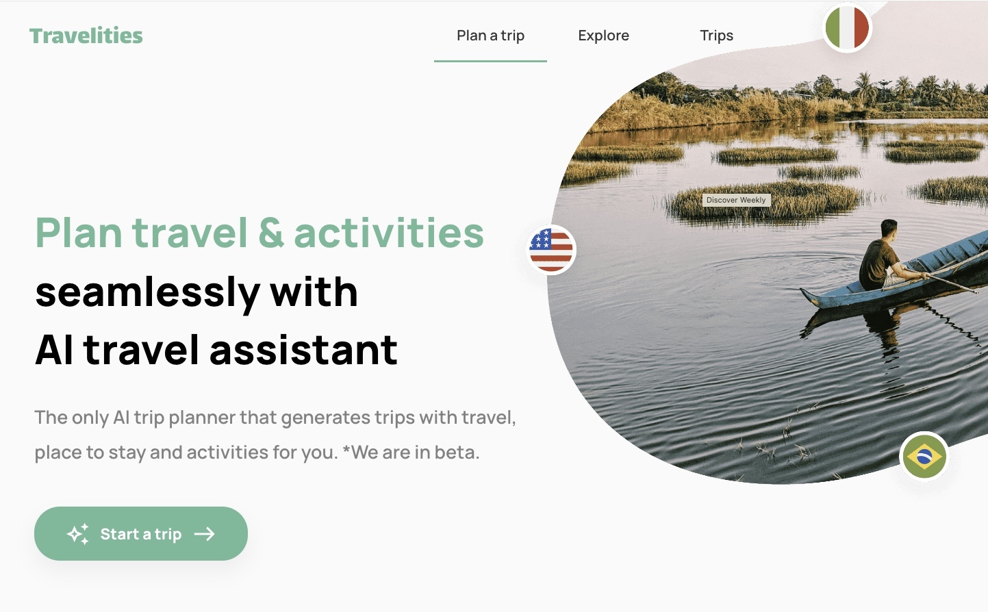 Travelities | AI travel assistant